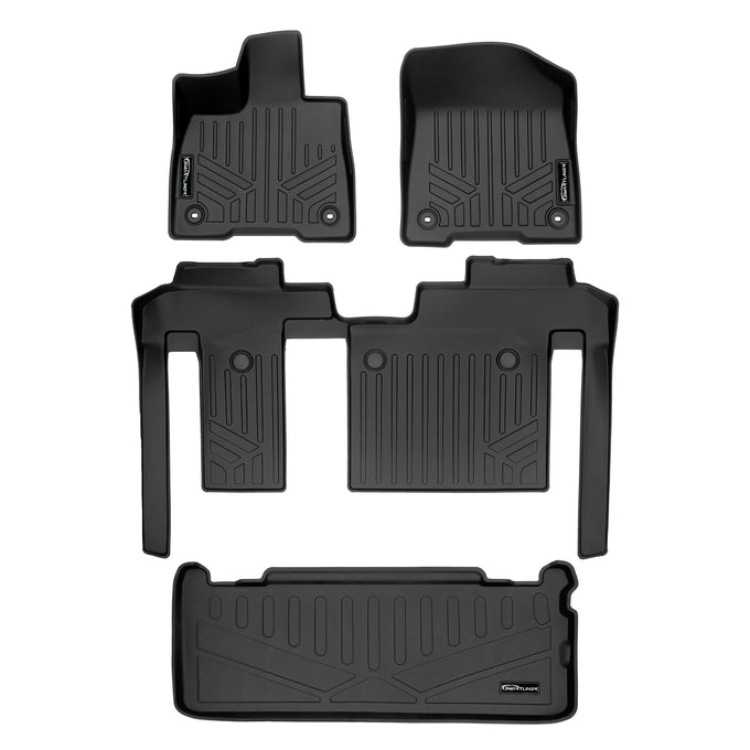 Floor Mats 2 Row & Cargo Liner Behind the 3rd Row <br> 21-23 Toyota Sienna
