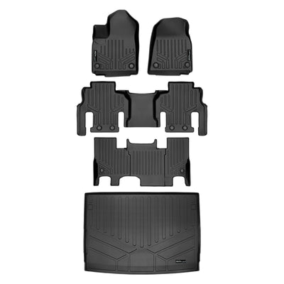 3 Row & Cargo Liner Behind the 3rd Row Floor Liner <br> 23-24 Jeep Grand Wagoneer L