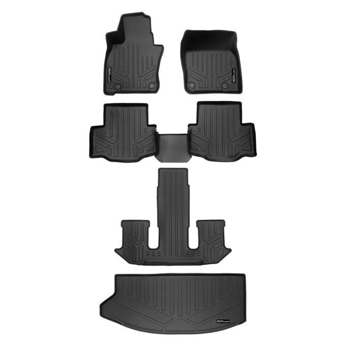 3 Rows & Cargo Liner Behind 3rd Row Set <br> 2024 Mazda CX-90 Hybrid