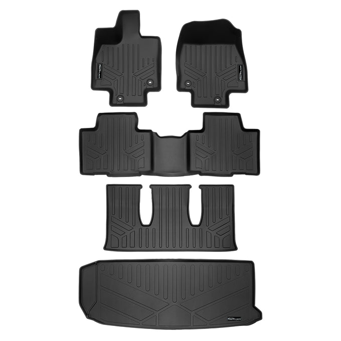 3 Rows & Cargo Liner Behind 3rd Row Set <br> 2024 Toyota Grand Highlander