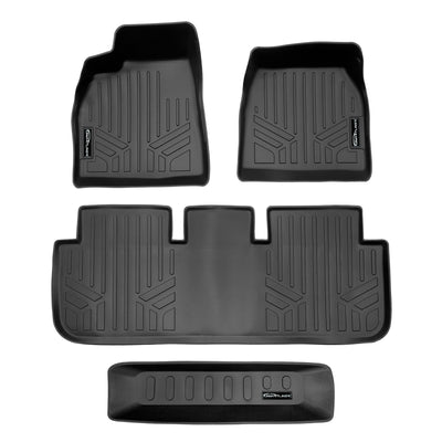 2 Row Floor Mats & Cargo Liner Under Cargo Deck <br> 20-23 Tesla Model S