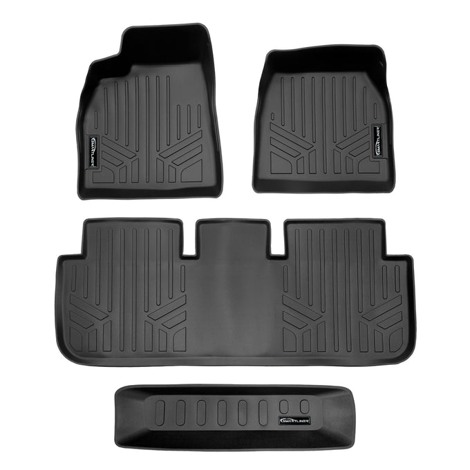 2 Row Floor Mats & Cargo Liner Under Cargo Deck <br> 20-23 Tesla Model S