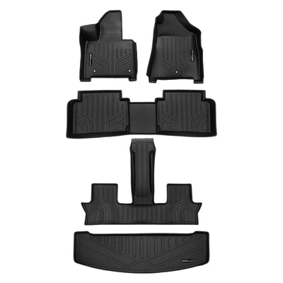 3 Row Floor Liners & Cargo Liner <br> 24-25 Hyundai Santa Fe