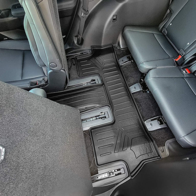 3 Row Floor Liners & Cargo Liner <br> 2024 - 25 Hyundai Santa Fe Hybrid