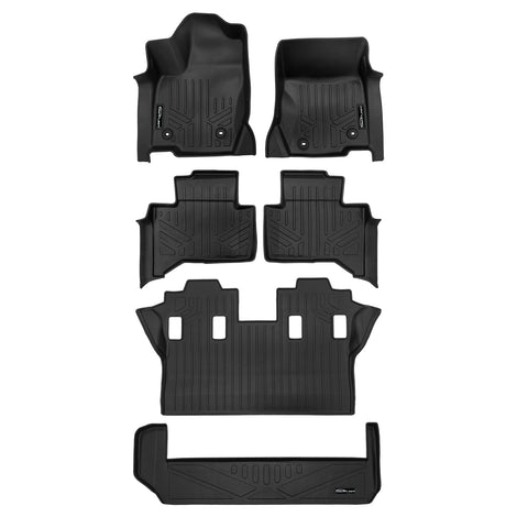 3 Row Floor Liners & Cargo Liner <br> 24-25 Lexus GX