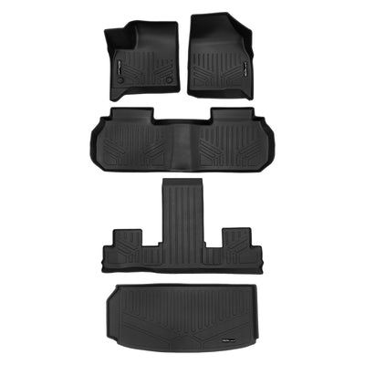 3 Row Floor Liners & Cargo Liner <br> 24-25 Chevy Traverse/Buick Enclave/GMC Acadia