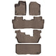 Floor Mats 3 Rows and Cargo Liner Tan <br> 16-22 Honda Pilot 8 Passenger Model