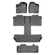 Floor Mats 3 Rows and Cargo Liner Behind 3rd Row <br> 13-20 Toyota Sienna (7 Passenger)