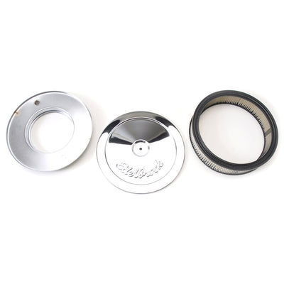 10in Pro-Flo Chrome Air Cleaner, 2in Paper Element <br> UUniversal Fit