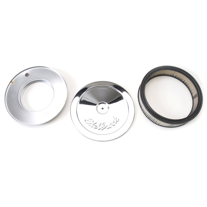 10in Pro-Flo Chrome Air Cleaner, 2in Paper Element <br> UUniversal Fit