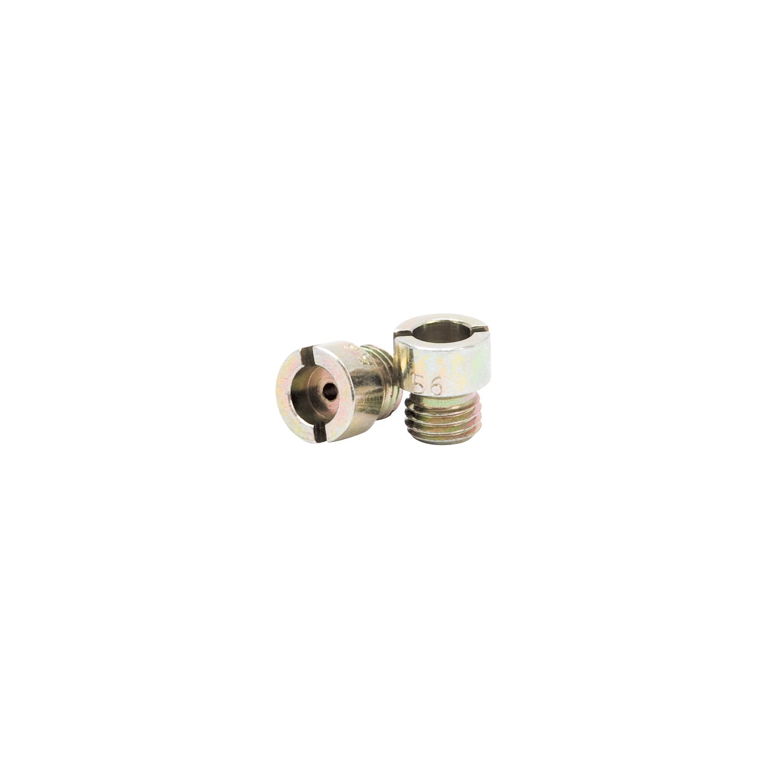 2PCS Standard Main Jets 56, 0.055in, 1/4-32in <br> Edelbrock 94 & Holley 94 Carburetors