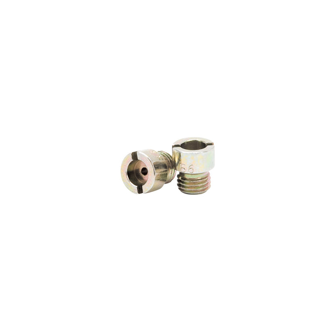 2PCS Standard Main Jets 56, 0.055in, 1/4-32in <br> Edelbrock 94 & Holley 94 Carburetors