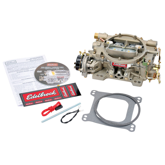 Carburetor Marine 4-Barrel 600 CFM Electric Choke <br> Metering Rod Size: .068 x .047 IN