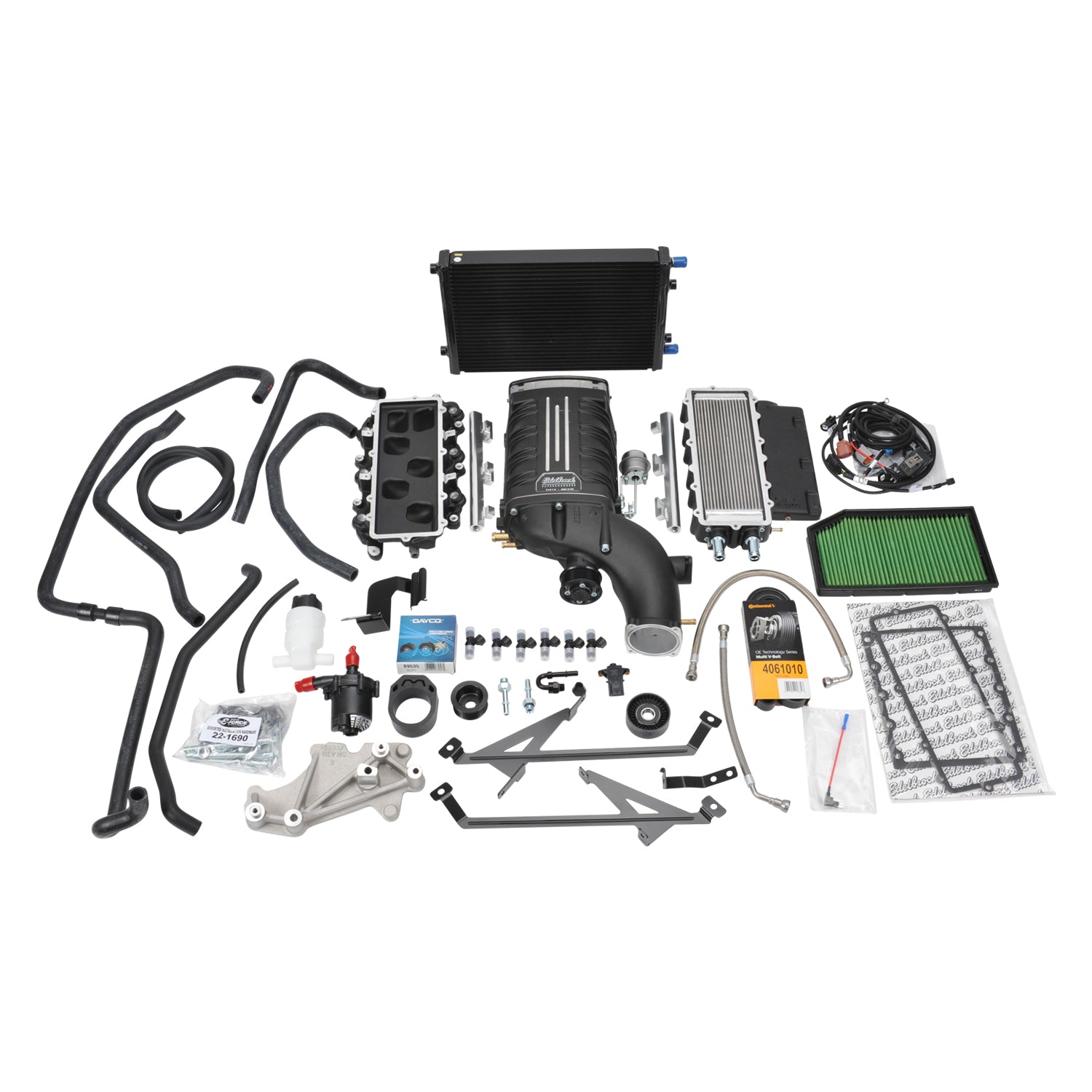 Supercharger Kit <br> 18-20 Jeep Wrangler JL, Gladiator JT 3.6L V6
