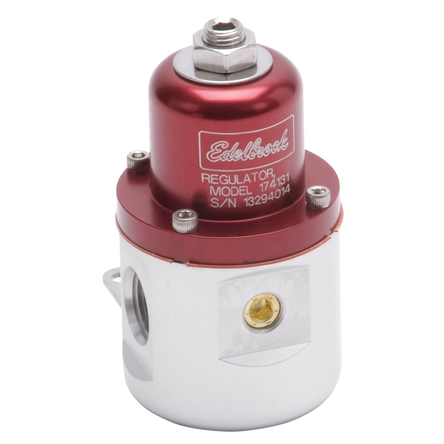 Fuel Pressure Regulator, 160 GPH, 5-10 PSI, 3/8in <br> Outlet Port Diameter: 0.375 IN