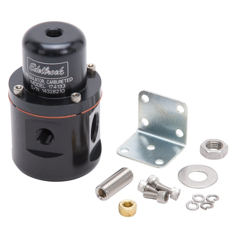 Fuel Pressure Regulator, 160 GPH, 5-10 PSI, 3/8in <br> Outlet Port Diameter: 0.375 IN
