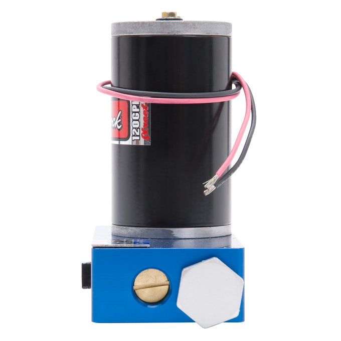 Quiet-Flo In-Line Blue Electric Fuel Pump-120 Gph <br> Universal Fit