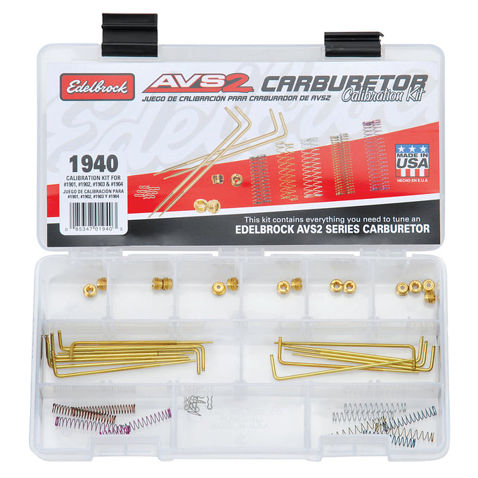 Carburetor Calibration Kit <br> For 1901 / 1902 / 1903 / 1904