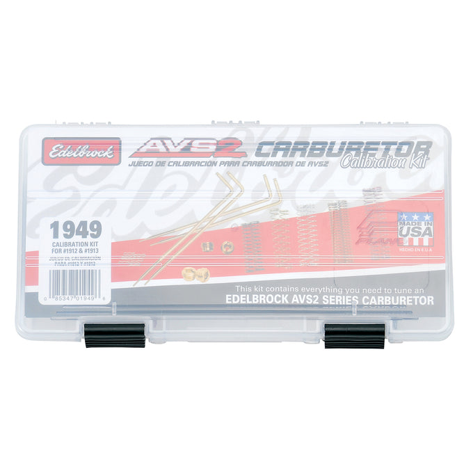 Carburetor Calibration Kit <br> For 1912 / 1913