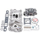 Engine Intake Manifold / Carburetor Kit <br> Small-Block Chevy 262-400 (4.3-6.6L) Engines