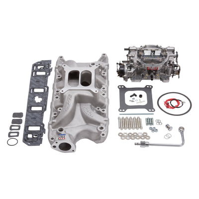 Engine Intake Manifold / Carburetor Kit <br> Small Block Ford Windsor 260/289/302 Engines