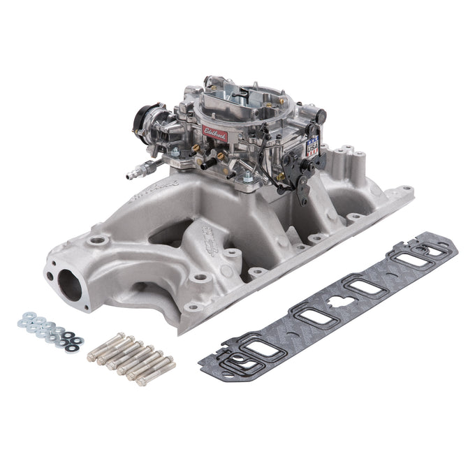 Performer RPM Air-Gap Manifold & Carb Kit <br> Small Block Ford Windsor 351 (5.8L) Engine
