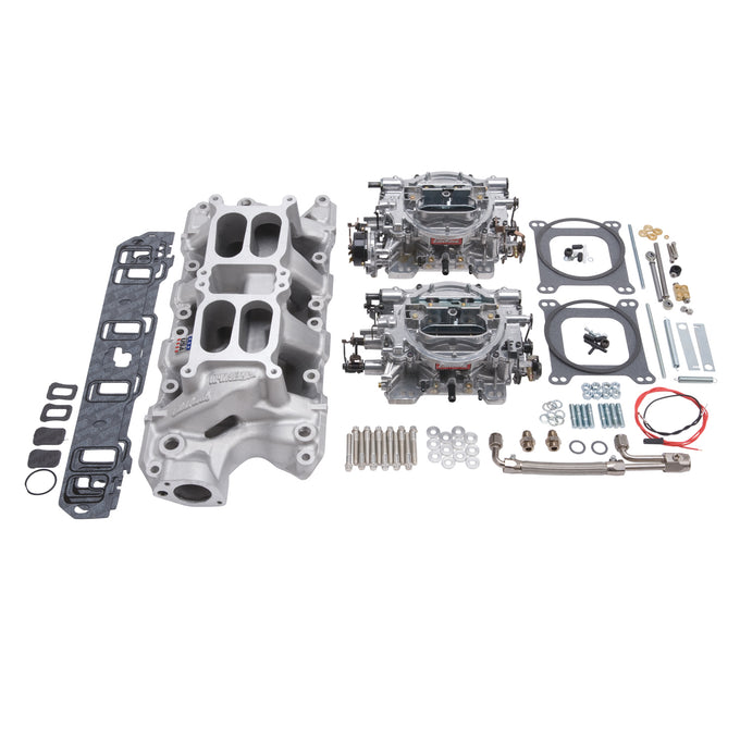 Engine Intake Manifold / Carburetor Kit <br> Small Block Ford Windsor 289/302 Engines