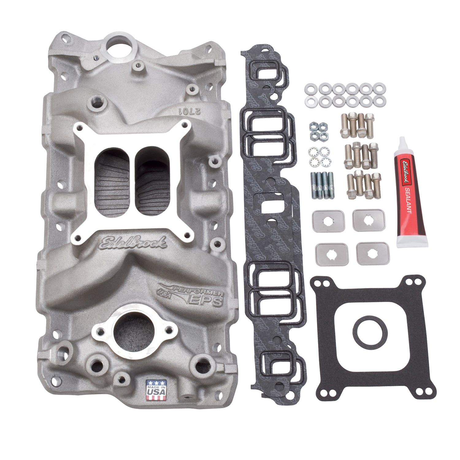 Engine Intake Manifold Installation Kit <br> Small-Block Chevy 262-400 (4.3-6.6L) Engines