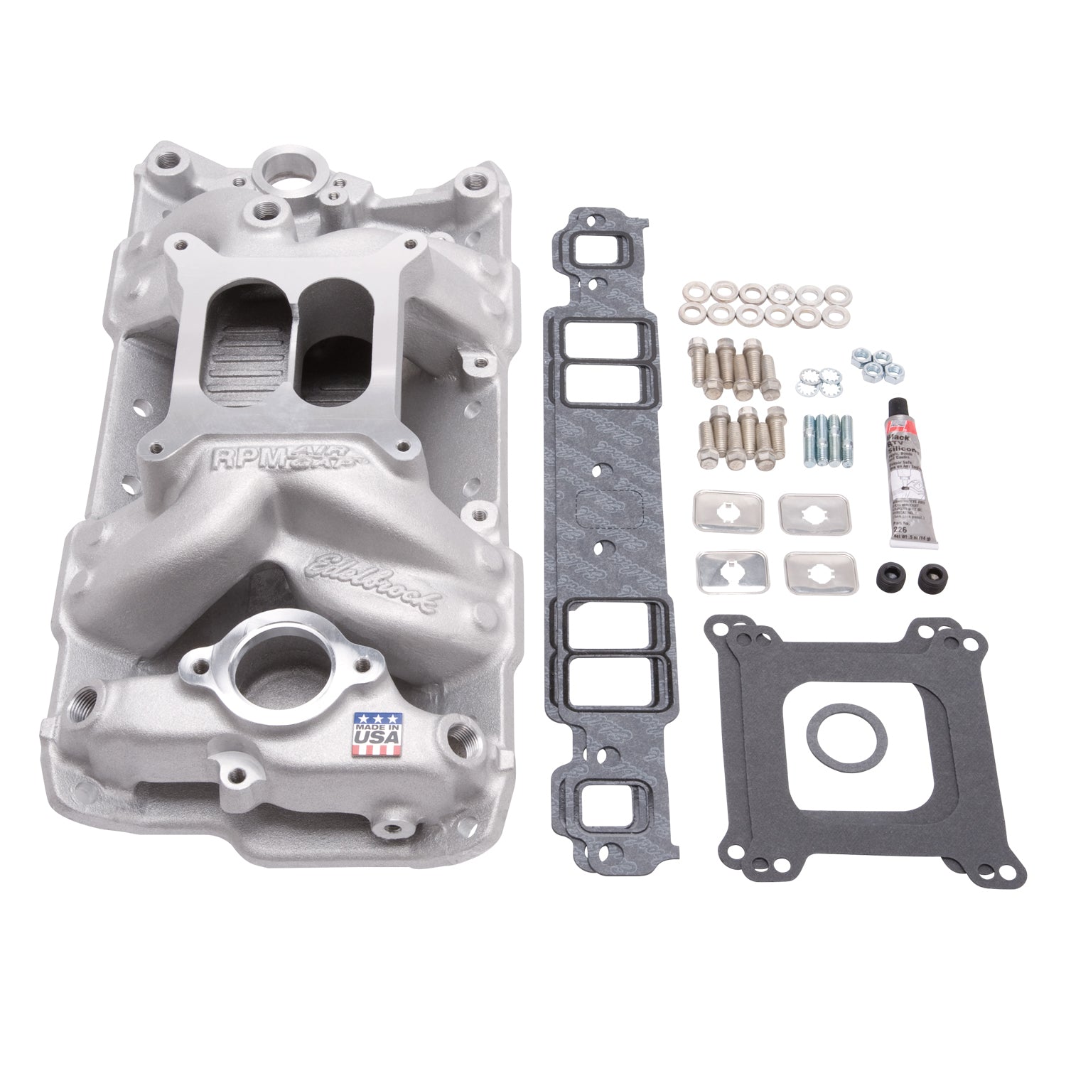 Engine Intake Manifold Installation Kit <br> Small-Block Chevy 262-400 (4.3-6.6L) Engines
