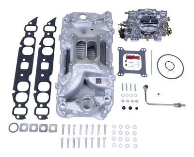 Performer RPM Air-Gap Manifold & Carb Kit <br> Big Block Chevy 396/402/427/454/502 Engines