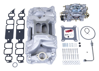 Performer RPM Air-Gap Manifold & Carb Kit <br> Big Block Chevy 396/402/427/454/502 Engines