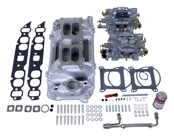 Engine Intake Manifold / Carburetor Kit <br> Big Block Chevy 396/402/427/454/502 Engines