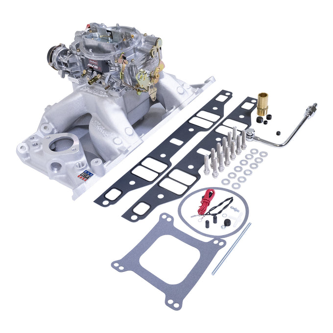 Performer RPM Air-Gap Manifold & Carb Kit <br> 71-82 Chrysler Cordoba New Yorker LeBaron Valiant