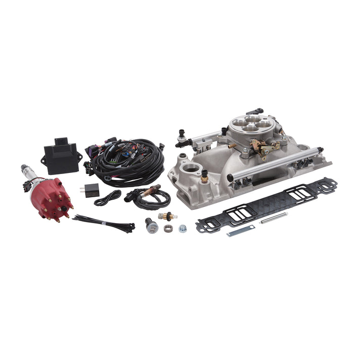 Pro Flo 4 Electronic Fuel Injection System <br> Small-Block Chevy Gen I 283-400 Engines