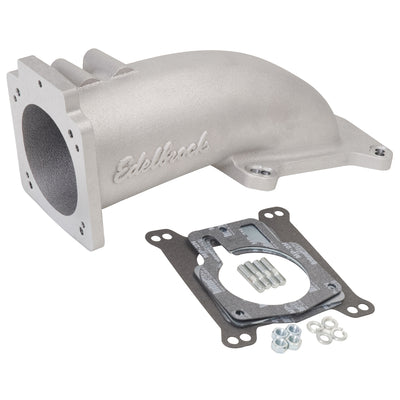 Low Profile Throttle Body Elbow Adapter <br> Bore Centerline Height: 0.56 IN