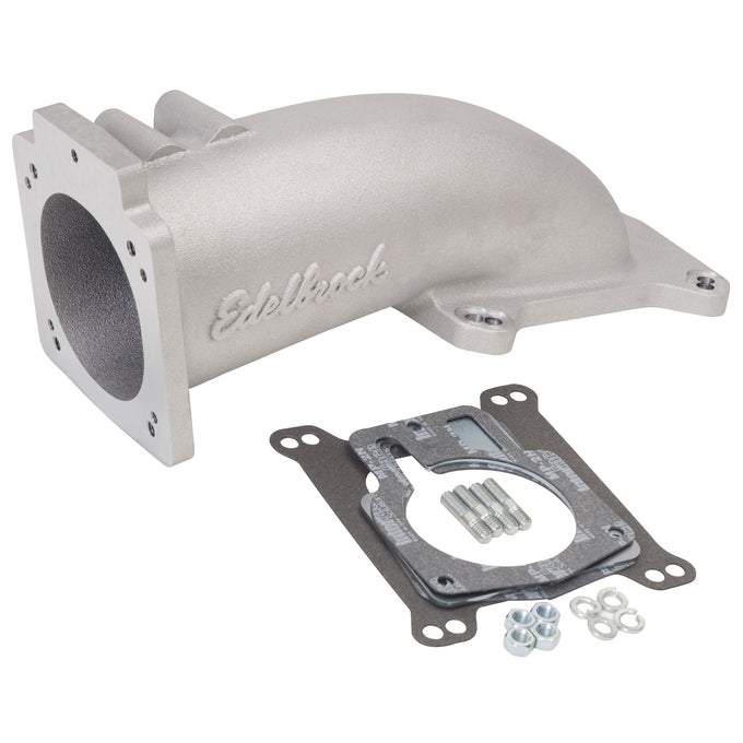 Low Profile Throttle Body Elbow Adapter <br> Bore Centerline Height: 0.56 IN