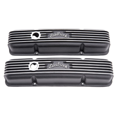 Engine Valve Cover Set <br> 59-86 Chevy 262-400 V8 Engines