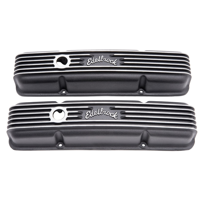 Engine Valve Cover Set <br> 59-86 Chevy 262-400 V8 Engines