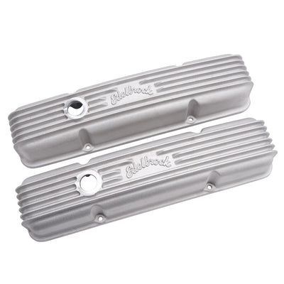 Engine Valve Cover Set <br> 59-86 Chevy 262-400 V8 Engines
