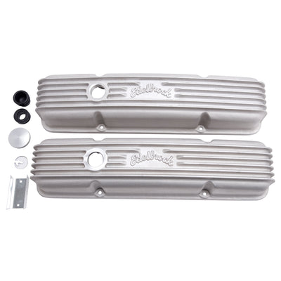 Engine Valve Cover Set <br> 59-86 Chevy 262-400 V8 Engines
