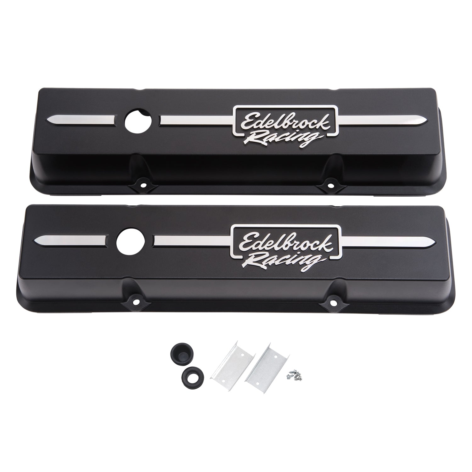 Engine Valve Cover Set <br> 59-86 Chevy 262-400 V8 Engines