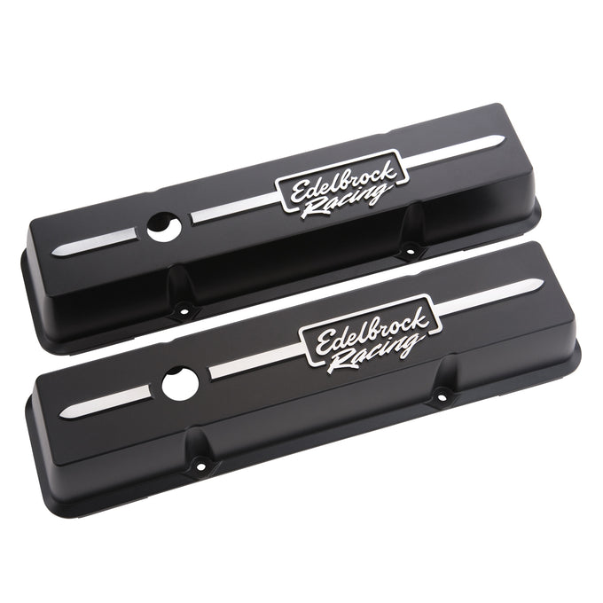 Engine Valve Cover Set <br> 59-86 Chevy 262-400 V8 Engines