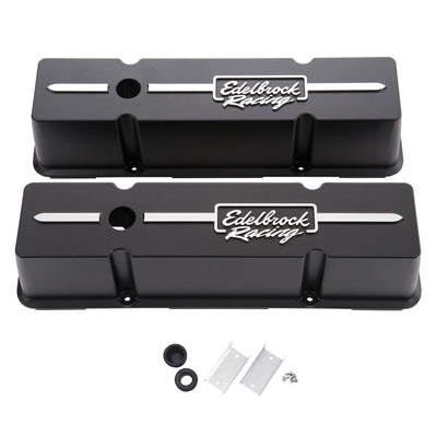 Engine Valve Cover Set <br> 59-86 Chevy 262-400 V8