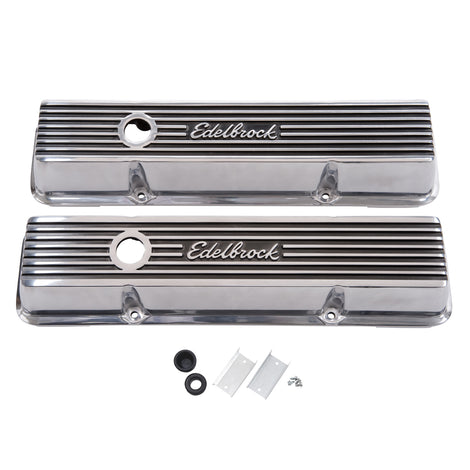 Engine Valve Cover Set <br> Small-Block Chevy 262-400 (4.3-6.6L) Engines