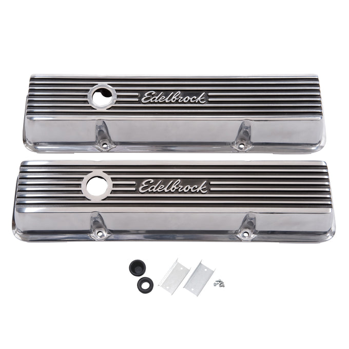 Engine Valve Cover Set <br> Small-Block Chevy 262-400 (4.3-6.6L) Engines