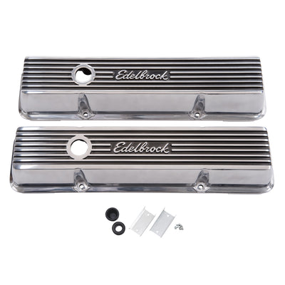 Engine Valve Cover Set <br> Small-Block Chevy 262-400 (4.3-6.6L) Engines