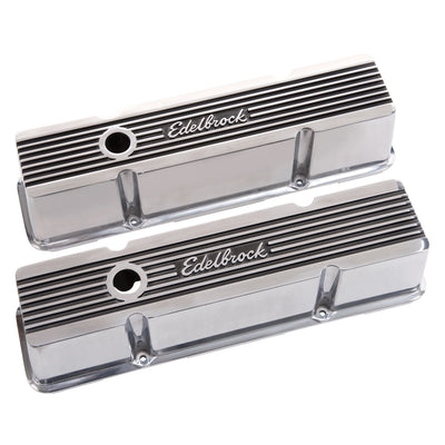 Engine Valve Cover Set <br> Small-Block Chevy 262-400 (4.3-6.6L) Engines