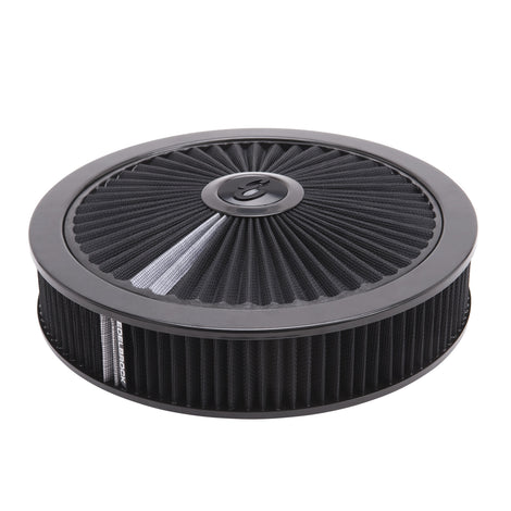 14in Pro-Flo High-Flow Air Cleaner, Round Top <br> Universal Fit