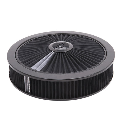 14in Pro-Flo High-Flow Air Cleaner, Round Top <br> Universal Fit