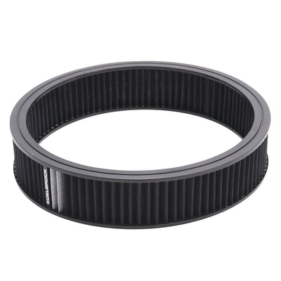 Pro-Flo 14in Round Air Cleaner Element Only (Black) <br> Universal Fit